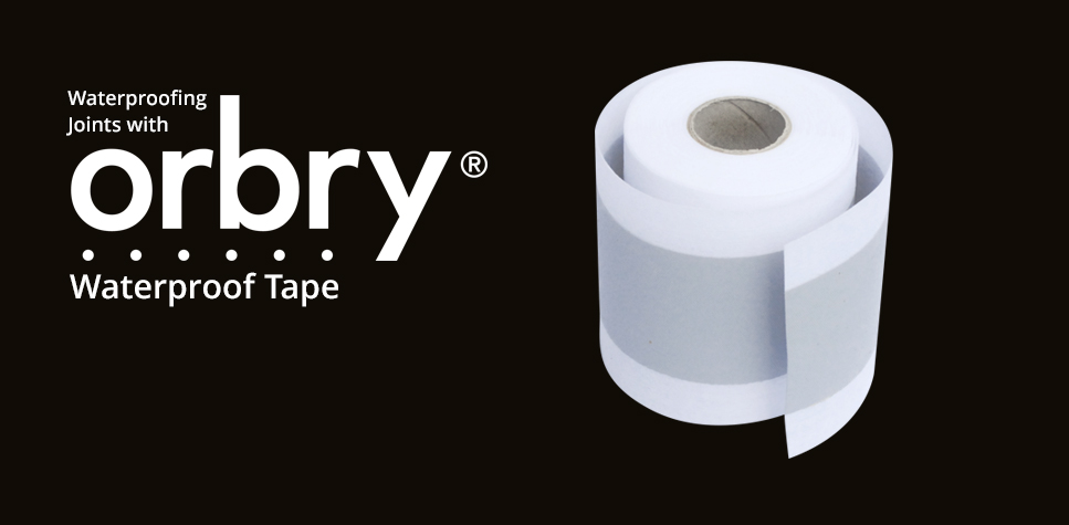 Waterproofing Joints with Orbry Waterproof Tape